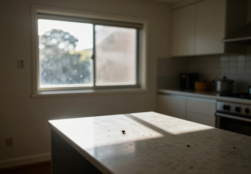Spider nests in Edmondson Park roof space before treatment